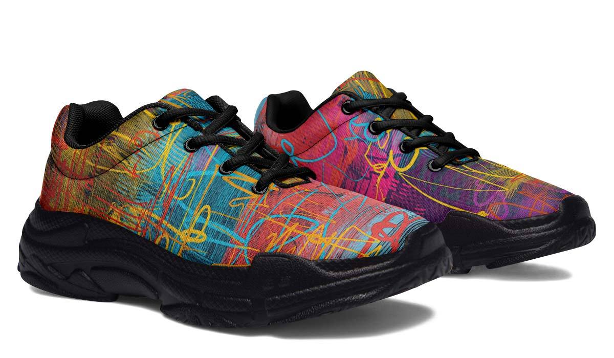 Chunkysneakers-105AbstractColorsandLines04501-BW-YWV-STR6.jpg